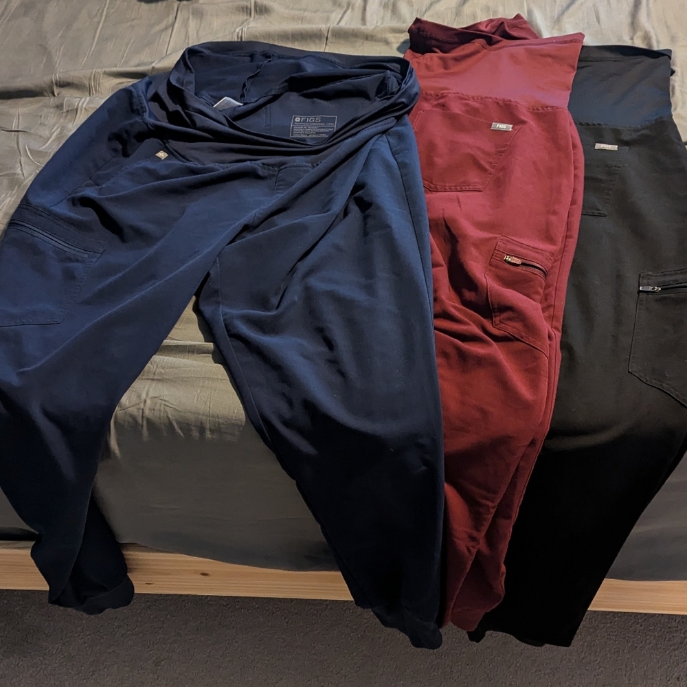 Figs Maternity Scrub pants XXL